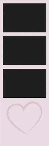 Φωτογραφία με το template Lovers Heart, με μινιμαλιστικό σχεδιασμό και μοτίβο καρδιάς σε ένα απλό φόντο